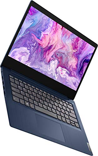 Lenovo IdeaPad 3 Laptop, 14" Full HD Narrow-Bezel Screen, AMD Ryzen 3 3250U Dual-Core Processor, 8GB DDR4 Memory, 1TB Hard Disk Drive, Webcam, HDMI, Wi-Fi, Windows 10 Home, Abyss Blue