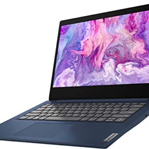 Lenovo IdeaPad 3 Laptop, 14" Full HD Narrow-Bezel Screen, AMD Ryzen 3 3250U Dual-Core Processor, 8GB DDR4 Memory, 1TB Hard Disk Drive, Webcam, HDMI, Wi-Fi, Windows 10 Home, Abyss Blue