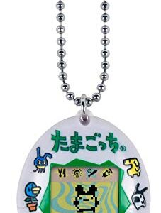 Tamagotchi 42816 Original Japanese Logo-Feed, Care, Nurture-Virtual Pet with Chain for on The go Play