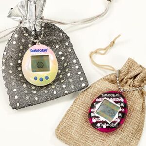 Tamagotchi 42816 Original Japanese Logo-Feed, Care, Nurture-Virtual Pet with Chain for on The go Play