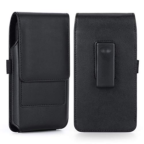 BECPLT Phone Holster for Galaxy Note 20 Ultra 5G Leather Belt Case,360 Rotating Pouch Case Holster Belt Clip Case for Samsung S23+ S22+ 5G S21 FE 5G Note 10 Plus 5G S21+ S20 Ultra 5G S20+ S10+ S9+ S8+