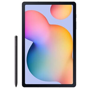 Samsung Galaxy Tab S6 Lite w/S Pen (64GB, WiFi + Cellular) 4G LTE Tablet & Phone (Makes Calls) GSM Unlocked SM-P615, International Model (Oxford Gray)