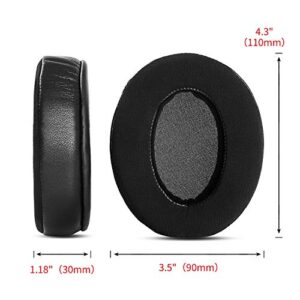 Replacement Cooling-Gel Ear Cushion Ear Pads Compatible with Sony MDR 7506 cd900st v6 Headphones Earpads (Thick 30mm)