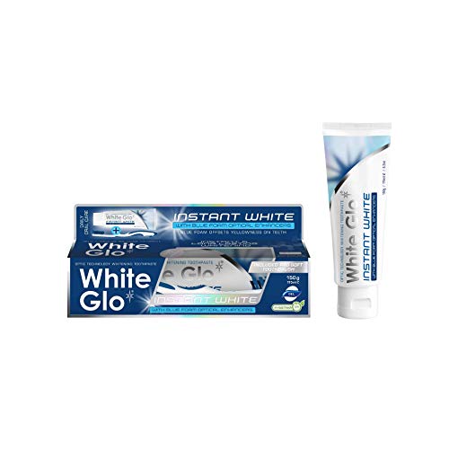 White Glo Instant White Optic Technology Whitening Toothpaste + Toothbrush