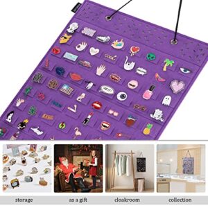 KGMcare Wall Hanging Pin Display Organizer Brooch Pin Collection Storage Holder for Home Decoration, Holds up to 96 Pins