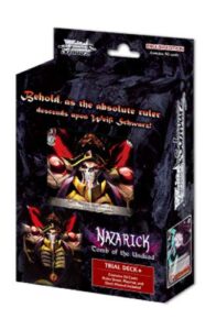 weiss schwarz nazarick tomb of the undead trial deck plus - 50 cards per deck