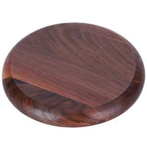 Serving Tray ,Household Wooden Food Fruit Tray Serving Dinner Plate Tableware Cutlery Kitchen Accessory Natural Wood Tray for Ottoman Tray, Food