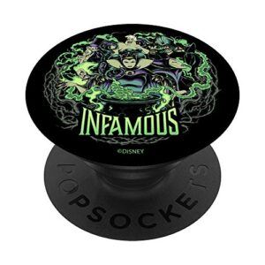 disney villains infamous group shot popsockets grip and stand for phones and tablets