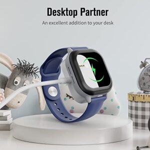 Soarking Charging Dock Compatible with Gizmo Watch 2 Charger with 5 Feet Cable White (GizmoWatch 2)