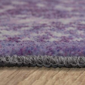 Mohawk Home Garden City Area Rug, 2 ft x 8 ft, Purple