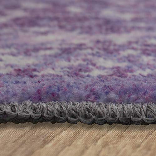 Mohawk Home Garden City Area Rug, 2 ft x 8 ft, Purple