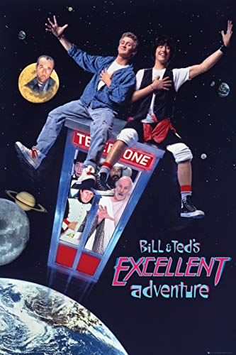 POSTER STOP ONLINE Bill & Ted's Excellent Adventure - Movie Poster (Regular Style) (Size 24 x 36)