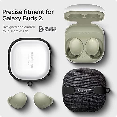 Spigen Urban Fit Designed for Galaxy Buds2 Pro Case (2022) / Galaxy Buds 2 Case (2021) / Galaxy Buds Pro Case (2021) / Galaxy Buds Live Case (2020) - Black