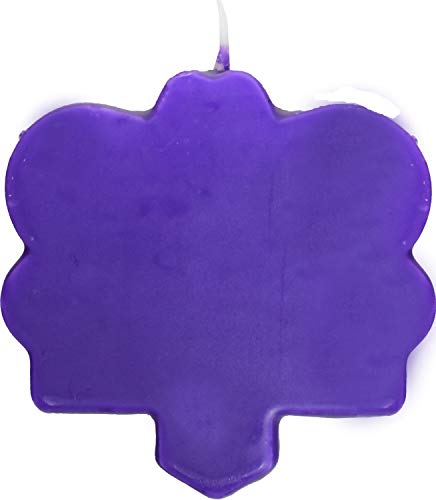 Wilton Large Purple Descendants 3 Birthday Candle - Measures 3"x3"