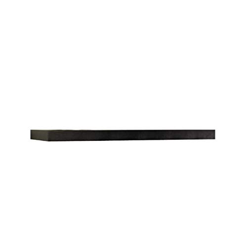 35.4-inch Espresso Floating Wall Shelf Brown Modern Contemporary MDF Includes Hardware