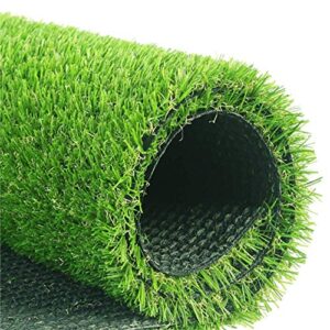 sigetree realistic artificial grass turf,indoor outdoor carpet pet dog mat synthetic thick fake grass rug for garden backyard balcony landscape,3ft x 8ft