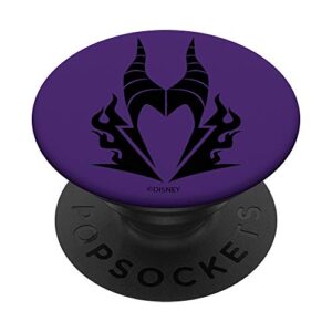 disney villains maleficent simple horns popsockets popgrip: swappable grip for phones & tablets