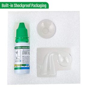 ZRDR Glass Drop Checker Kit with 15ml Co2 Checker Solution The Most Accurate Monitoring of Planted Tank Co2 Levels