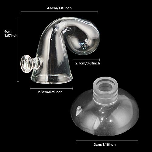 ZRDR Glass Drop Checker Kit with 15ml Co2 Checker Solution The Most Accurate Monitoring of Planted Tank Co2 Levels