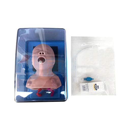 PVC Material Pediatric Intubation Manikin Study Teaching Baby Model Education Nurse Lab Airway Management Trainer Endotracheal Intubation Procedure Teaching Study