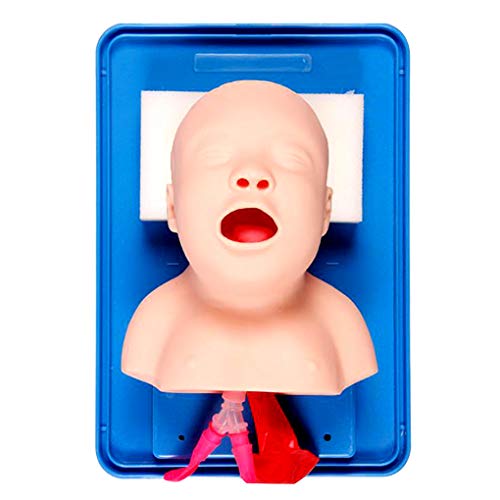 PVC Material Pediatric Intubation Manikin Study Teaching Baby Model Education Nurse Lab Airway Management Trainer Endotracheal Intubation Procedure Teaching Study