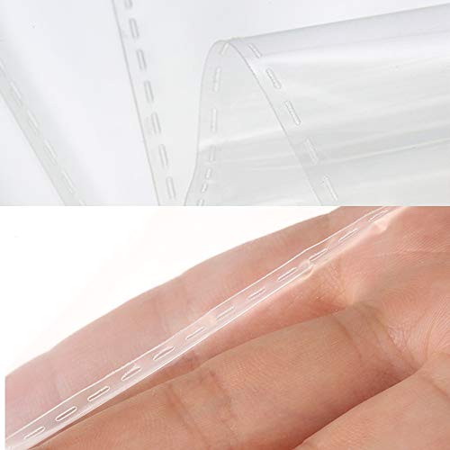 LISM 1000 Pack 3" x 5" Thick 1.6Mil Clear Resealable Cello Self Adhesive Seal Plastic Poly Bags Durable Self-Sealing Packaging Cookie Candy Jewelry Card Gifts Heavy Duty Cellophane Bags