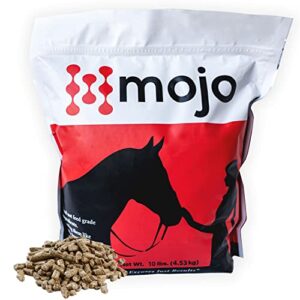 mojo joint horse supplements, equine food grade pelleted supplement, all natural joint care supplement for horses, 10 lbs