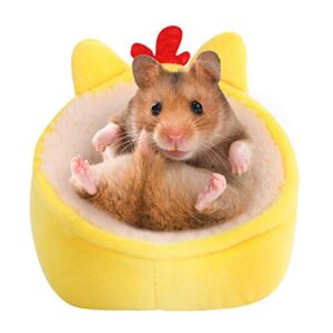 sawmong hamster mini bed, warm small pets animals house bedding, lightweight cotton sofa for dwarf hamster