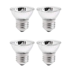 yxw uva+uvb bulbs, heat and light for reptiles and amphibian tanks, terrariums and cages | works with various lamp fixtures