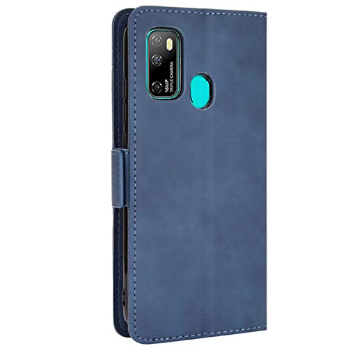 HualuBro Ulefone Note 9P Case, Magnetic Full Body Protection Shockproof Flip Leather Wallet Case Cover with Card Slot Holder for Ulefone Note 9P Phone Case (Blue)