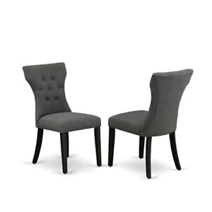 east west furniture gap6t50 parson chair, standard height