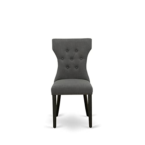 East West Furniture GAP6T50 Parson Chair, Standard Height