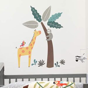 Bedtime Originals Mighty Jungle Wall Decals, Multicolor (283048) , 31.5x1x1.18 Inch (Pack of 1)