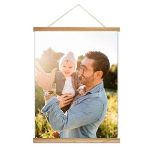 bestdeal depot poster hanger frame with your photos, custom poster prints wall art for living room, bedroom wooden framed magnet ready to hang 18x24 inches