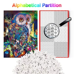 Jigsaw Puzzles 1000 Pieces for Adults, Owl Puzzle, Fun Oil Painting Animal Puzzles for Education & Relaxation, Brain IQ Developing, Funny Puzzles for Christmas