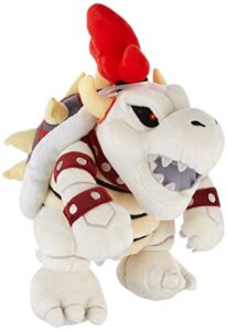 little buddy 1727 super mario all star collection dry bowser plush, 10"