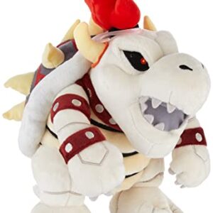 Little Buddy 1727 Super Mario All Star Collection Dry Bowser Plush, 10"