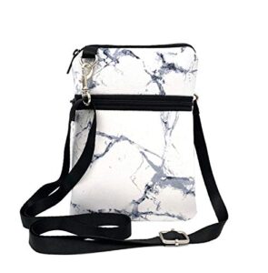 wanty cell phone bag - small crossbody bag, cell phone purse smartphone wallet with shoulder strap for women (white)