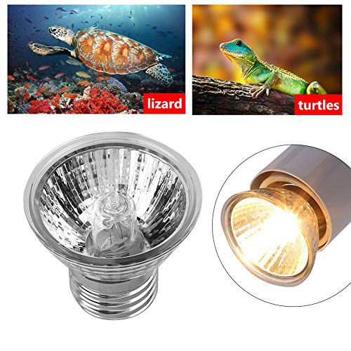 GOTOTOP 75 Watt UVA UVB Mercury Vapor Bulb/Light/Lamp for Reptile and Amphibian Use - Excellent Source of Heat and Light for UV and Basking