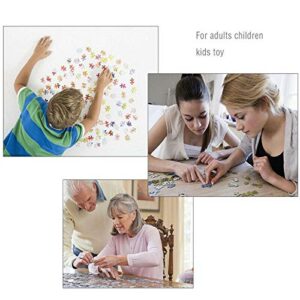 melupa 1000 Piece Jigsaw Puzzle for Adults & Kids, Floor Puzzle Intellectual Game Learning Education Decompression Toys