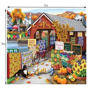 melupa 1000 Piece Jigsaw Puzzle for Adults & Kids, Floor Puzzle Intellectual Game Learning Education Decompression Toys