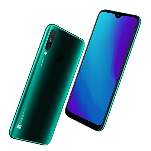 BLU G80 | 2021 | All day battery | Unlocked | 6.5” HD+ Infinity Display | 64GB | Triple Camera 13MP | US version | US warranty | Green