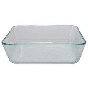 Pyrex 7212 11-Cup Rectangle Clear Glass Food Storage Dish Made in the USA