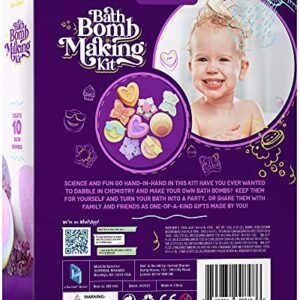 Bath Bomb Making Kit for Kids - Kids Crafts Science Project - Gifts for Girls and Boys Ages 6-12 - Craft Activity Gift for Age 6, 7, 8, 9, 10, 11 & 12 Year Old Girl - Makes 10 Kid Bath Bombs Fizzies