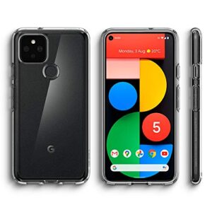 Spigen Ultra Hybrid Designed for Pixel 5 Case (2020) - Crystal Clear