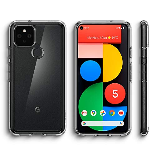 Spigen Ultra Hybrid Designed for Pixel 5 Case (2020) - Crystal Clear