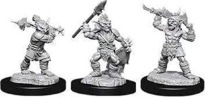 d&d nolzur's marvelous miniatures - goblins & goblin boss