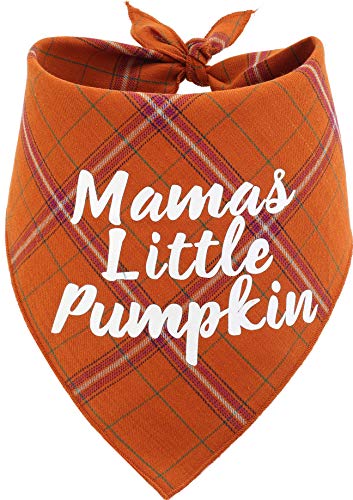 Thanksgiving Dog Bandana,Fall Bandanas for Puppy Cat Small Large Dogs