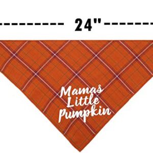 Thanksgiving Dog Bandana,Fall Bandanas for Puppy Cat Small Large Dogs