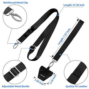 OUTXE Phone Lanyard - 4× Pads, 1× Adjustable Neck Strap, 1× Wrist Strap, Nylon Phone Lanyard Compatible with All Smartphone